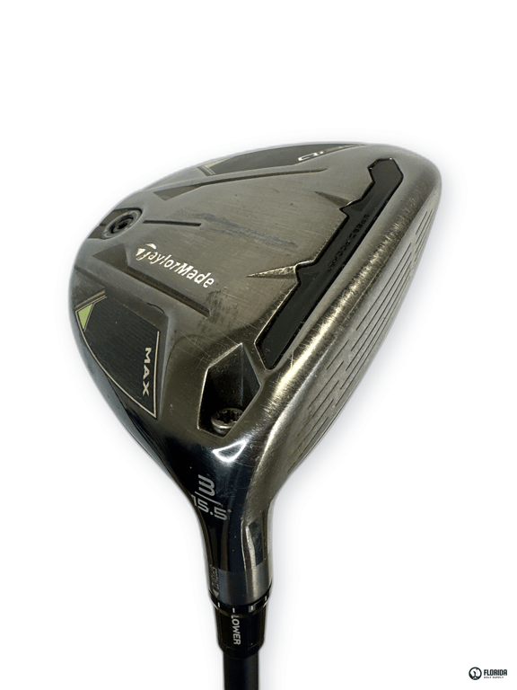 TaylorMade Qi35 Max 3 Fairway Wood 15.5 Degree Fairway Wood Reax 55 A Senior Flex Shaft Golf Pride Z Grip Standard Grip Right