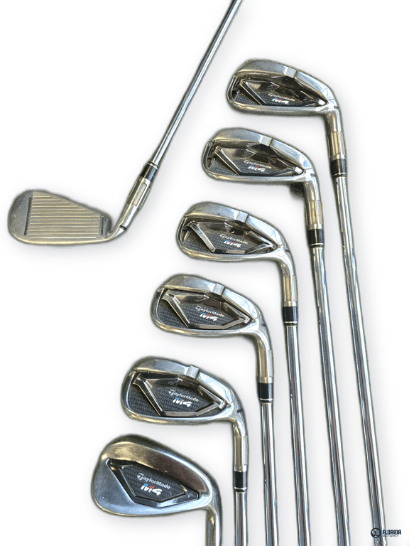 TaylorMade M4 Iron Set NS Pro 840 R Shaft Golf Pride Tour Wrap Jumbo Grip Right image 1