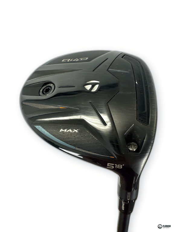 TaylorMade Qi4D Max 18 Degree Fairway Wood Mitsubishi Reax 65 S Shaft Golf Pride Z-Grip Standard Grip Right image 2