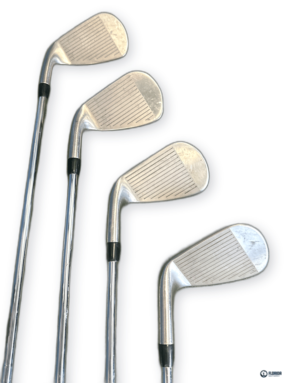 Titleist T300 Iron Set True Temper AMT R300 Red Shaft Golf Pride Tour Velvet 360 Standard Grip Right image 4