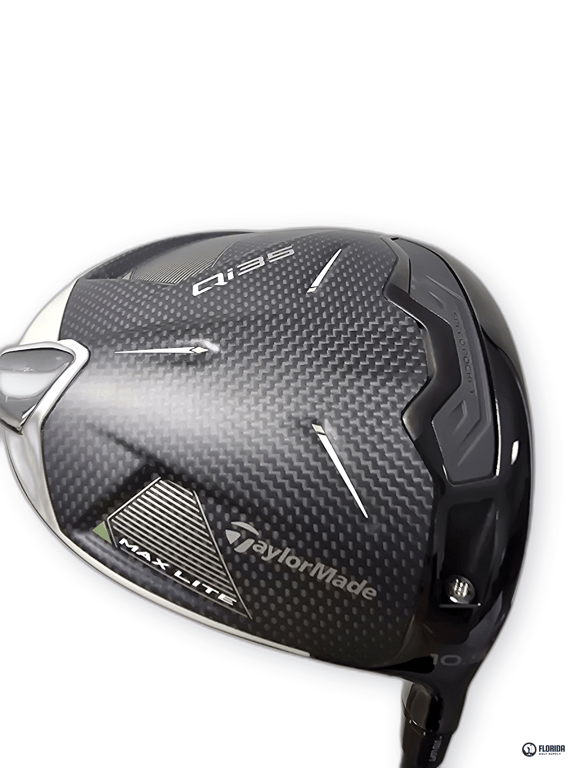 TaylorMade QI35 Max Lite 10.5 Degree Driver Fujikura Ventus Blue 5-S Shaft Golf Pride Z-Grip Standard Grip Right image 1