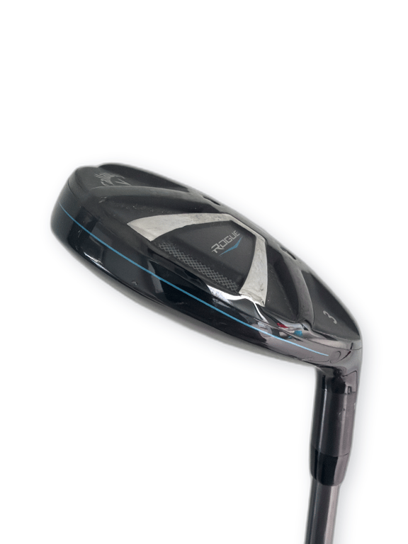 Callaway Callaway Rogue 3 Hybrid 19° Degree Hybrid Aldila Synergy 60HY Regular Shaft Lamkin Z5 Standard Size Grip Right image 4