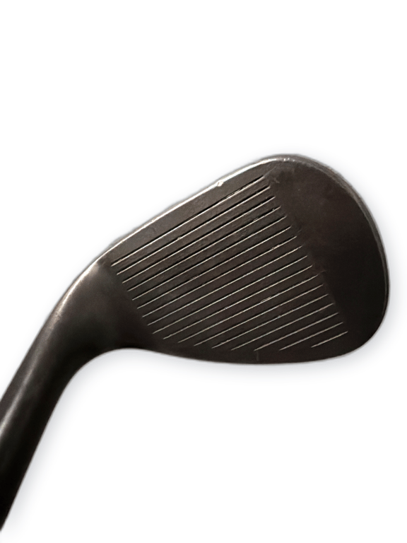 Titleist Vokey SM10 Jet Black Wedge 54.12D Degree Wedge Stock Steel Wedge Shaft Golf Pride Midsize Z-Grip Grip Right image 2