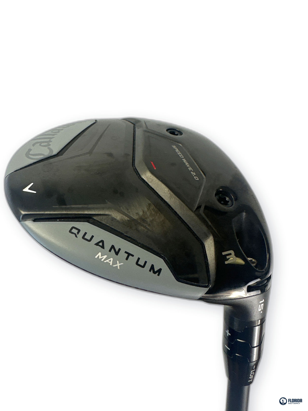 Callaway Quantum Max 3 Fairway Wood 15* Vanquish 5 R2 Senior Flex Right Hand