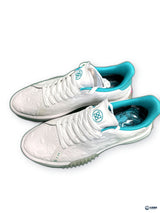 G/FORE G.112 Embossed Skull & Tees White Turquoise Golf Shoes Men's Size 11 Bag