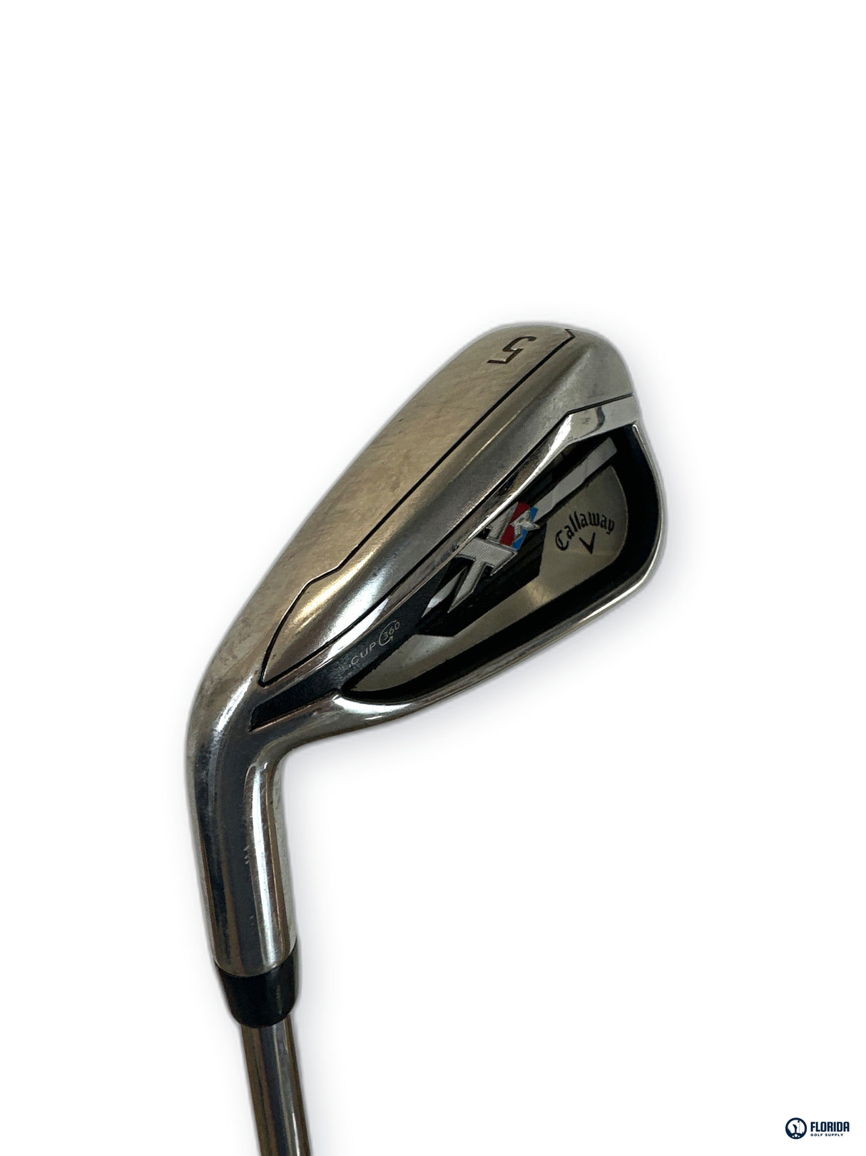 Callaway XR 5 Iron Single Iron True Temper Speedstep 80 Regular Flex Left Hand