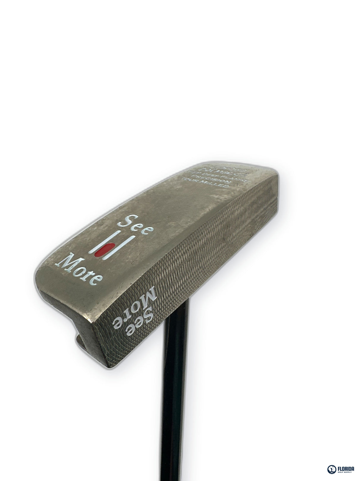 SeeMore FGP Deep Flange Tour Milled Putter 35.5" Right Handed Black Shaft