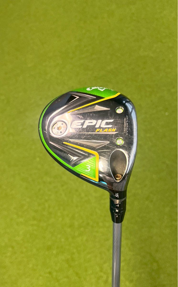 Callaway EPIC Flash 3 Wood Right Handed Project X EvenFlow 55g Stiff