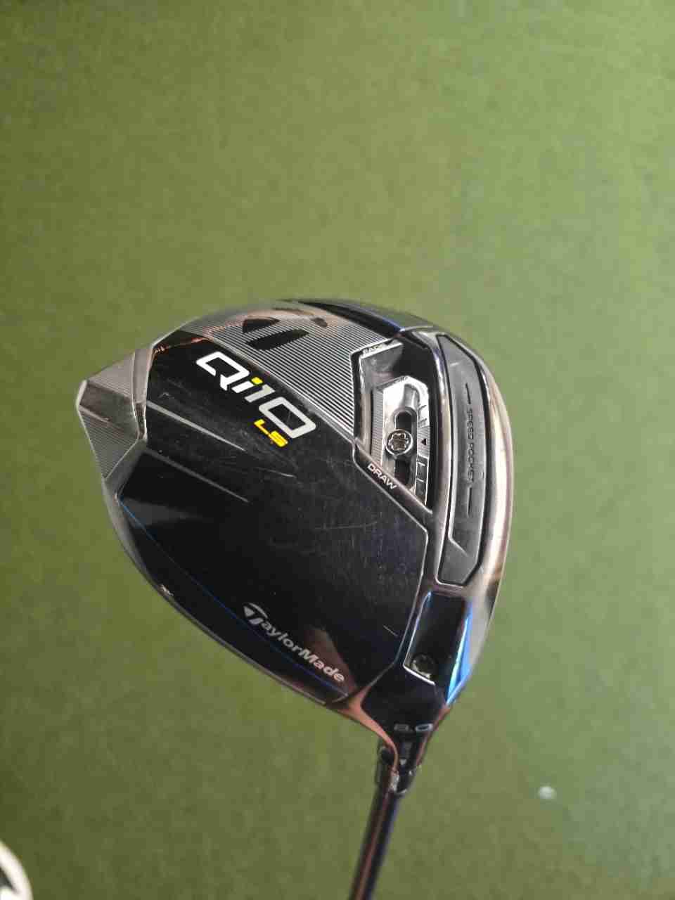 TaylorMade Qi10 LS Driver 8.0° RH Fujikura Motore X 5-R Regular Flex Shaft