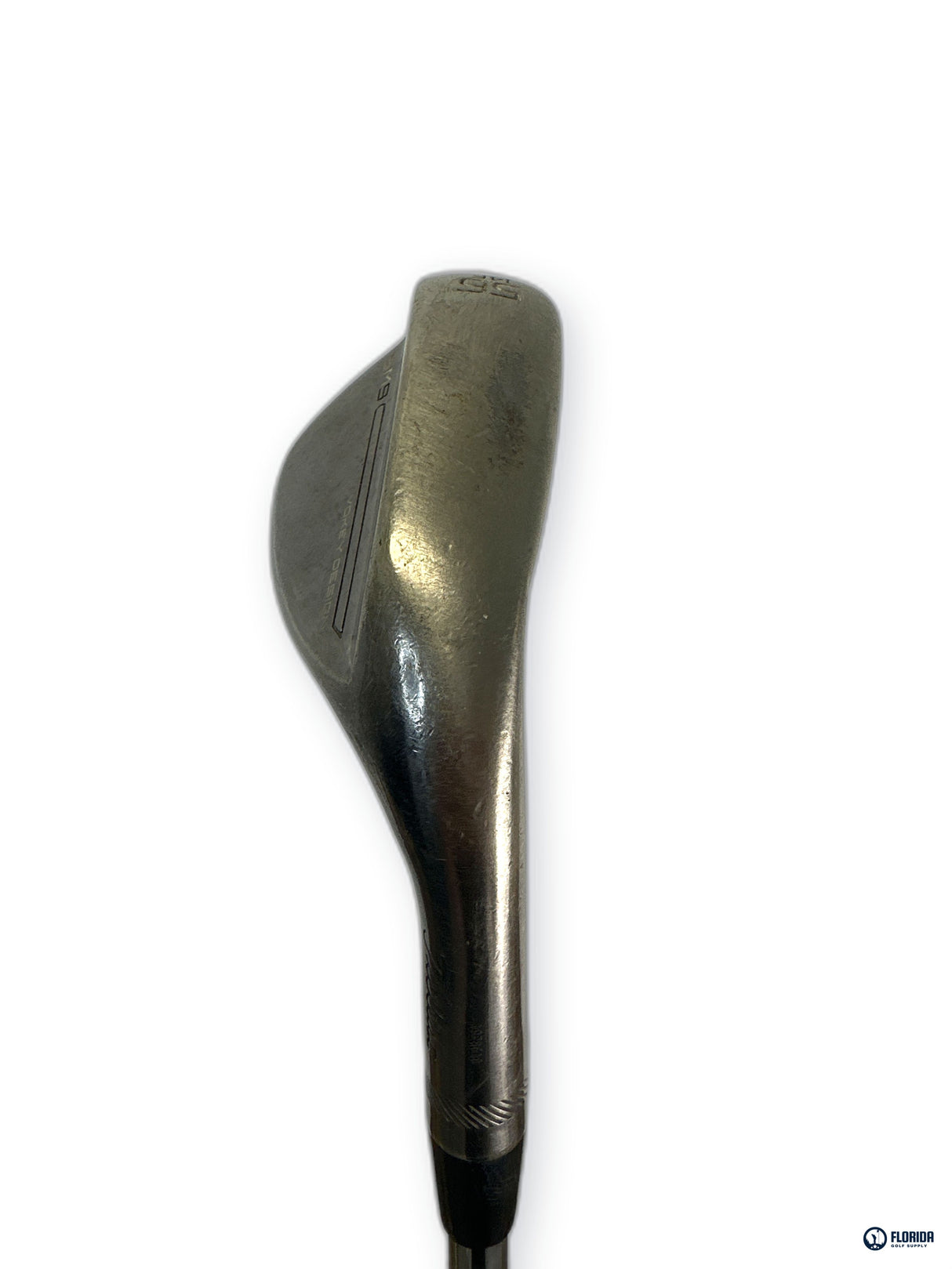 Titleist Vokey SM9 Brushed Steel 56/14 F Wedge Wedge Flex RH Golf Pride Grip