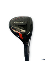 TaylorMade Stealth 4 Hybrid 22 Degree Ventus Red 6-R Regular Flex Shaft RH
