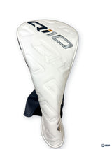 TaylorMade Qi10 Driver Head Cover White Navy Silver Synthetic Leather