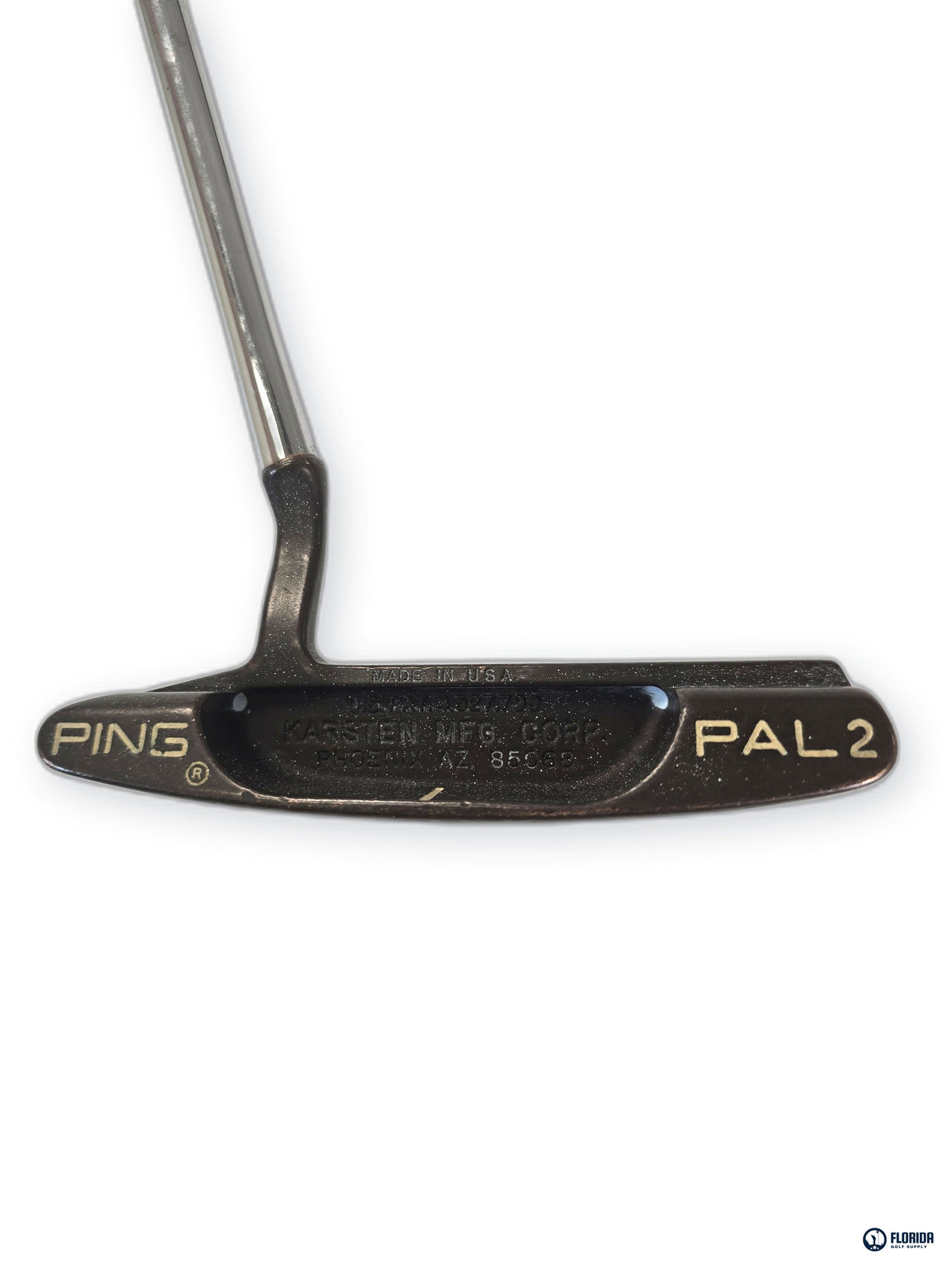 Ping Pal 2 Beryllium Copper Putter 35 Inch Steel Shaft Right Hand Trac Grip