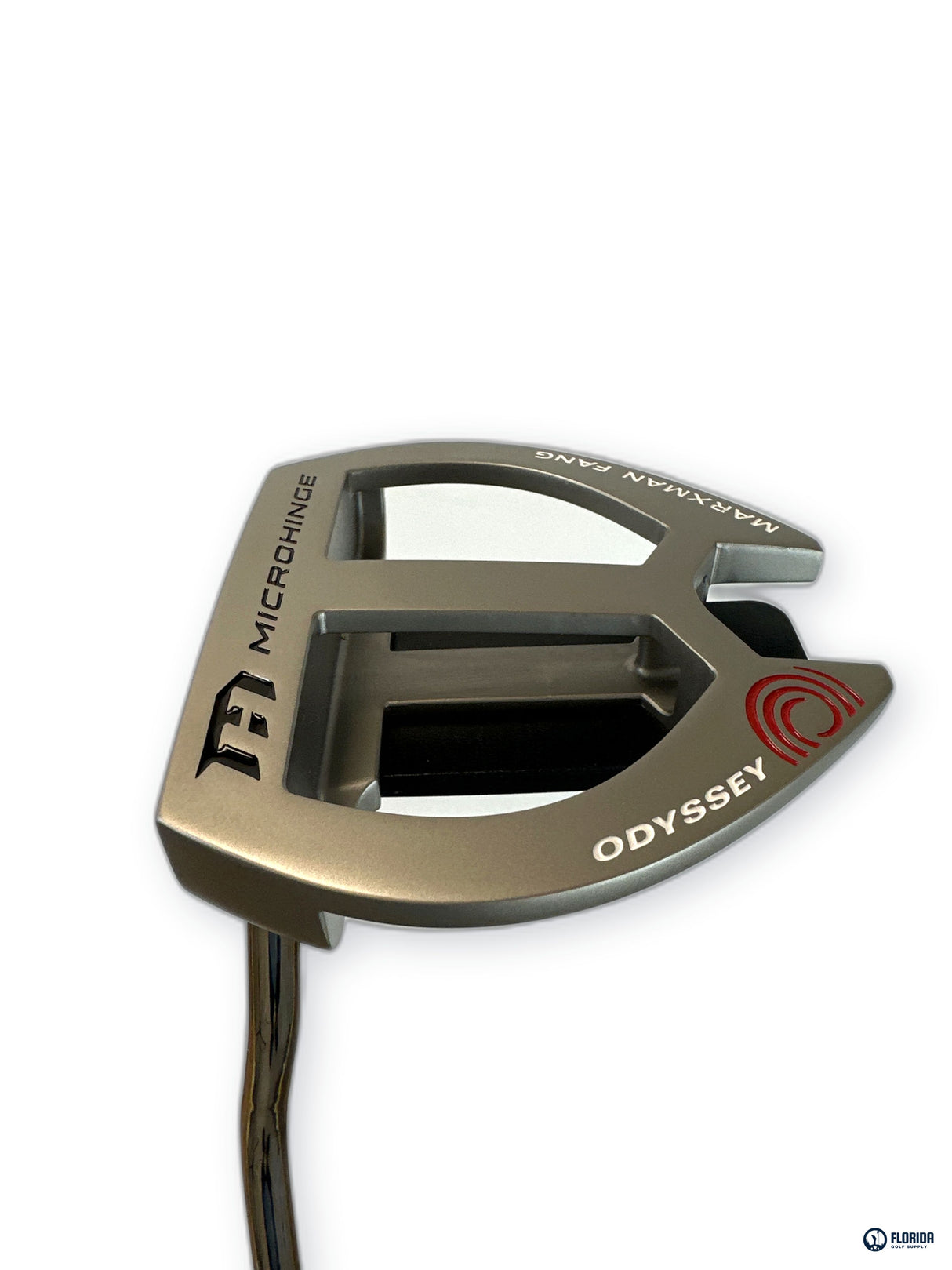 Odyssey Microhinge Marxman Fang Mallet Putter Steel Shaft Left Hand