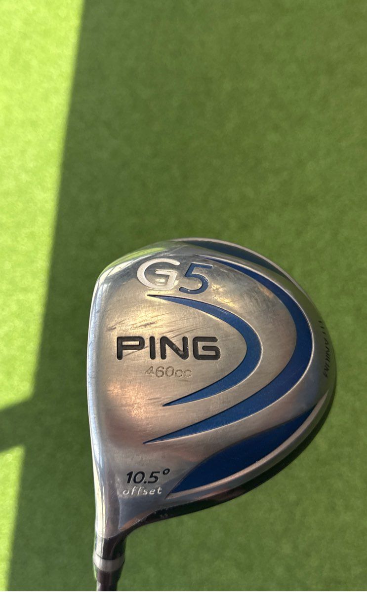 Ping G5 10.5° Left Handed Graphite Burner Stiff Shaft