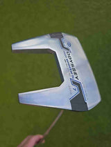 Odyssey Works Versa #7 White Black White Mallet Putter 34" RH w/ Headcover