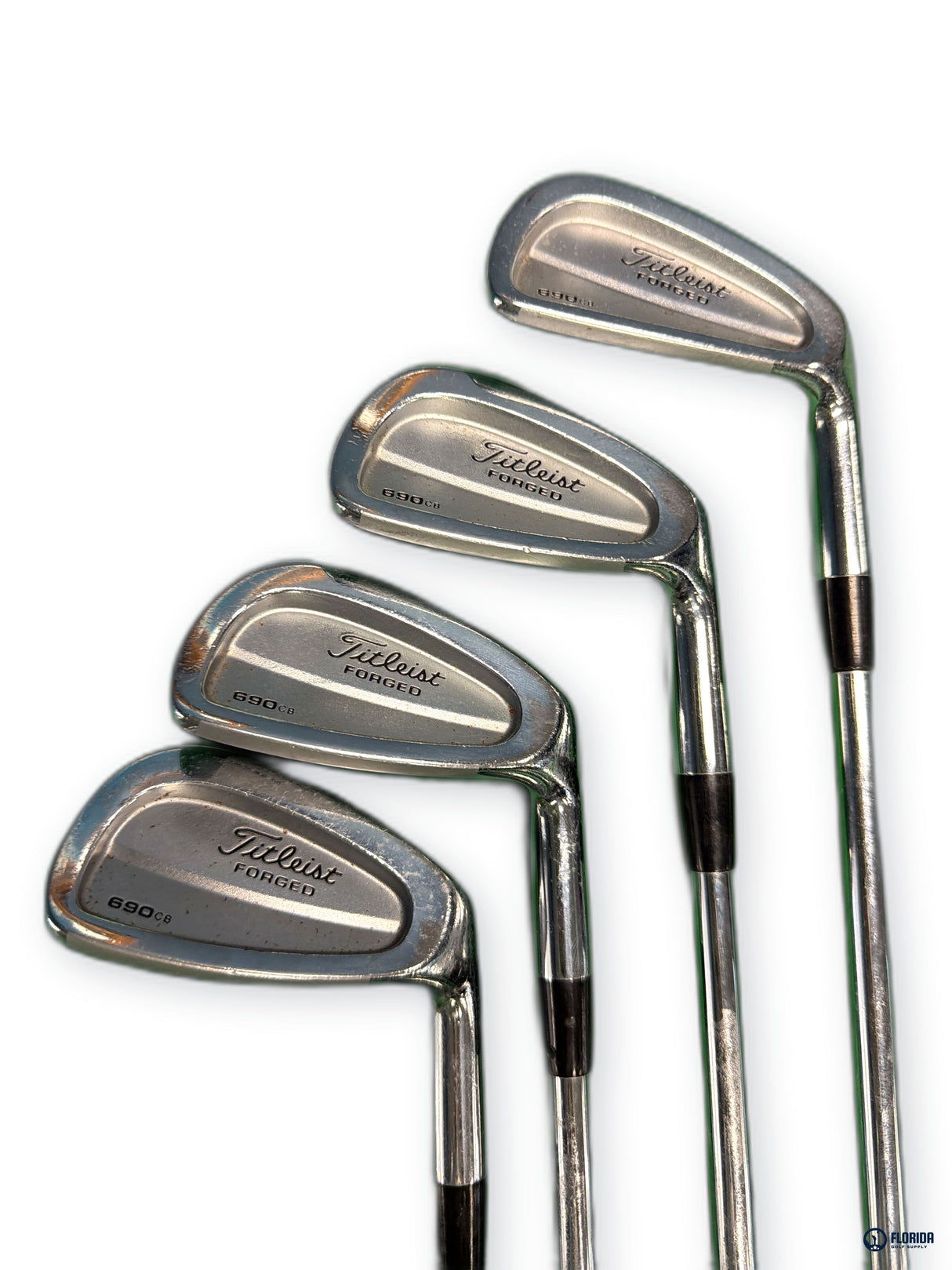 Titleist 690CB Forged Iron Set 3-PW Dynamic Gold S300 Stiff Flex Right Hand