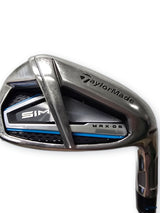TaylorMade SIM MAX OS 9 Iron Fujikura Ventus Blue 6-R Graphite Shaft RH