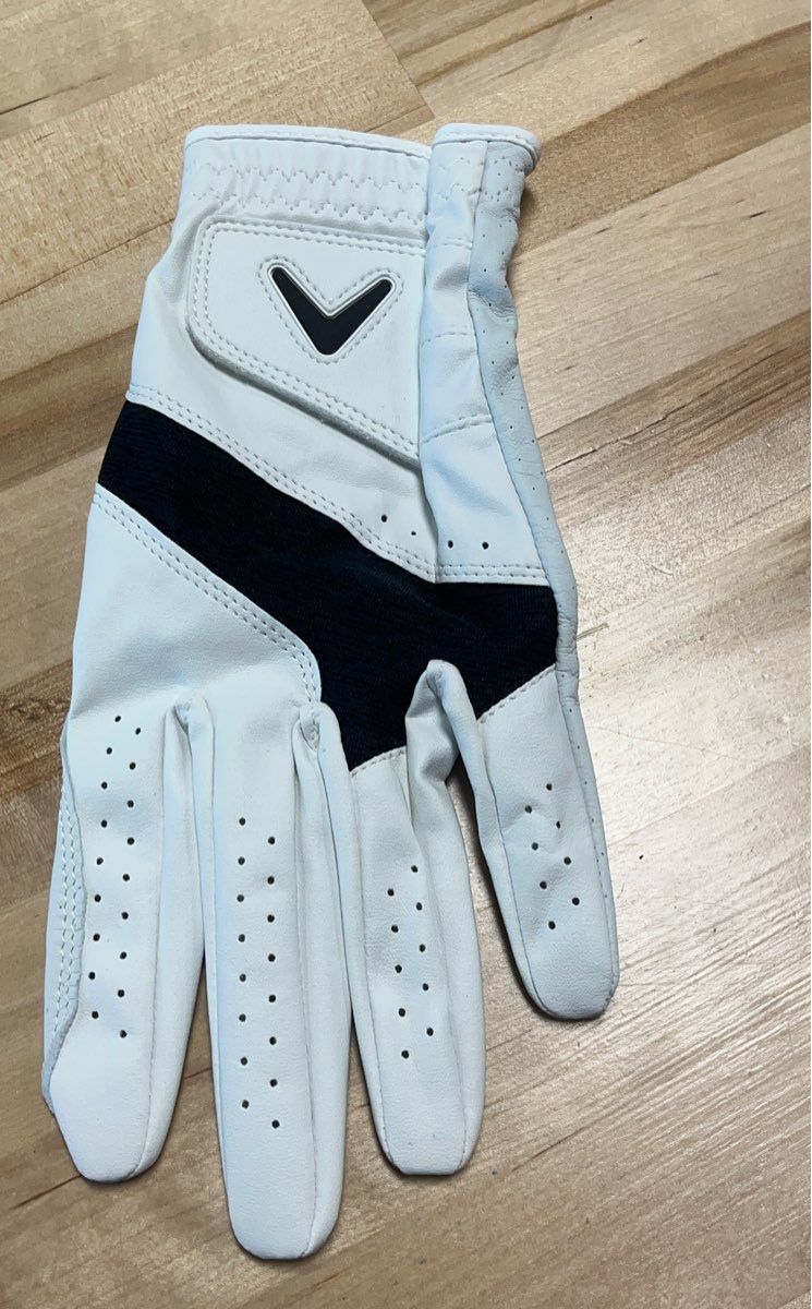 Callaway Fusion FUSETECH Leather Palm Golf Glove Men's M Left New