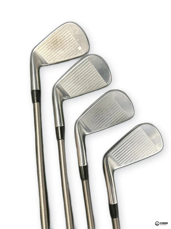 TaylorMade 2020 P770 4-PW Iron Set SteelFiber i95 Stiff Black Label RH