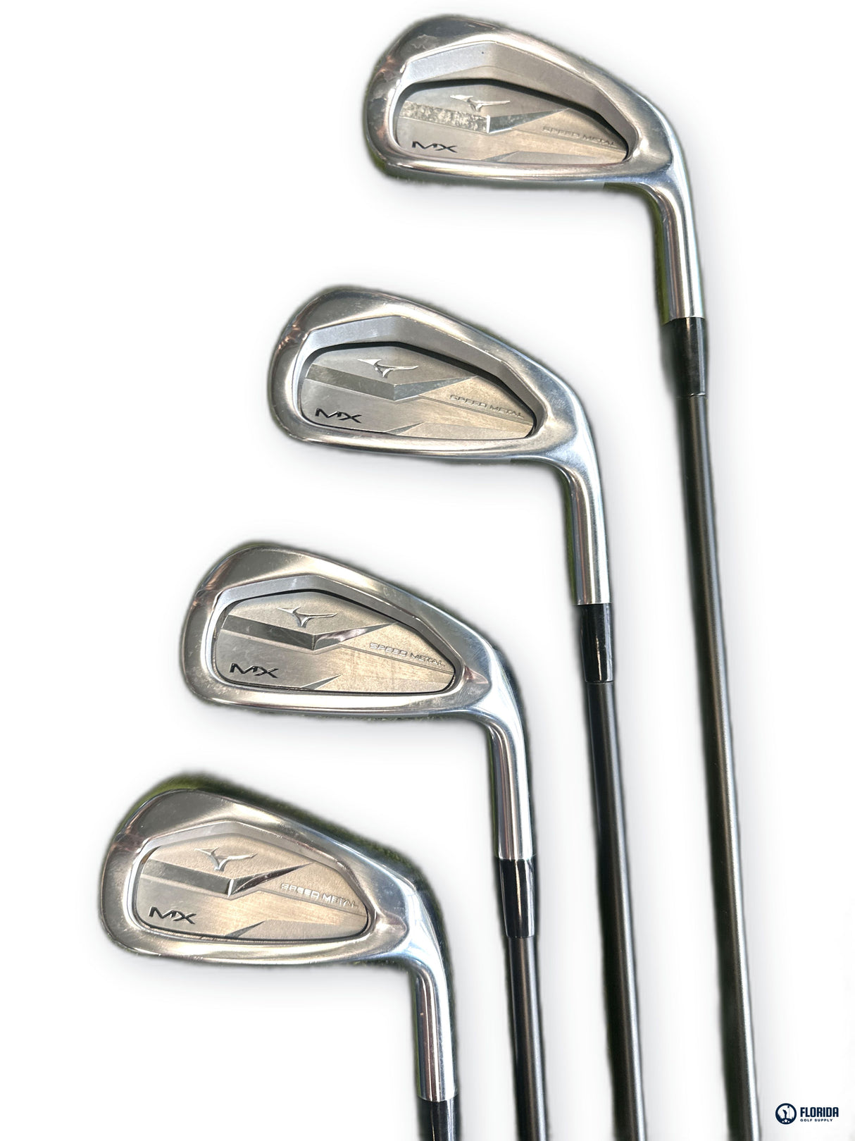 Mizuno MX Speed Metal Iron Set 7 Clubs 5-GW KBS MAX 65 Graphite Regular RH