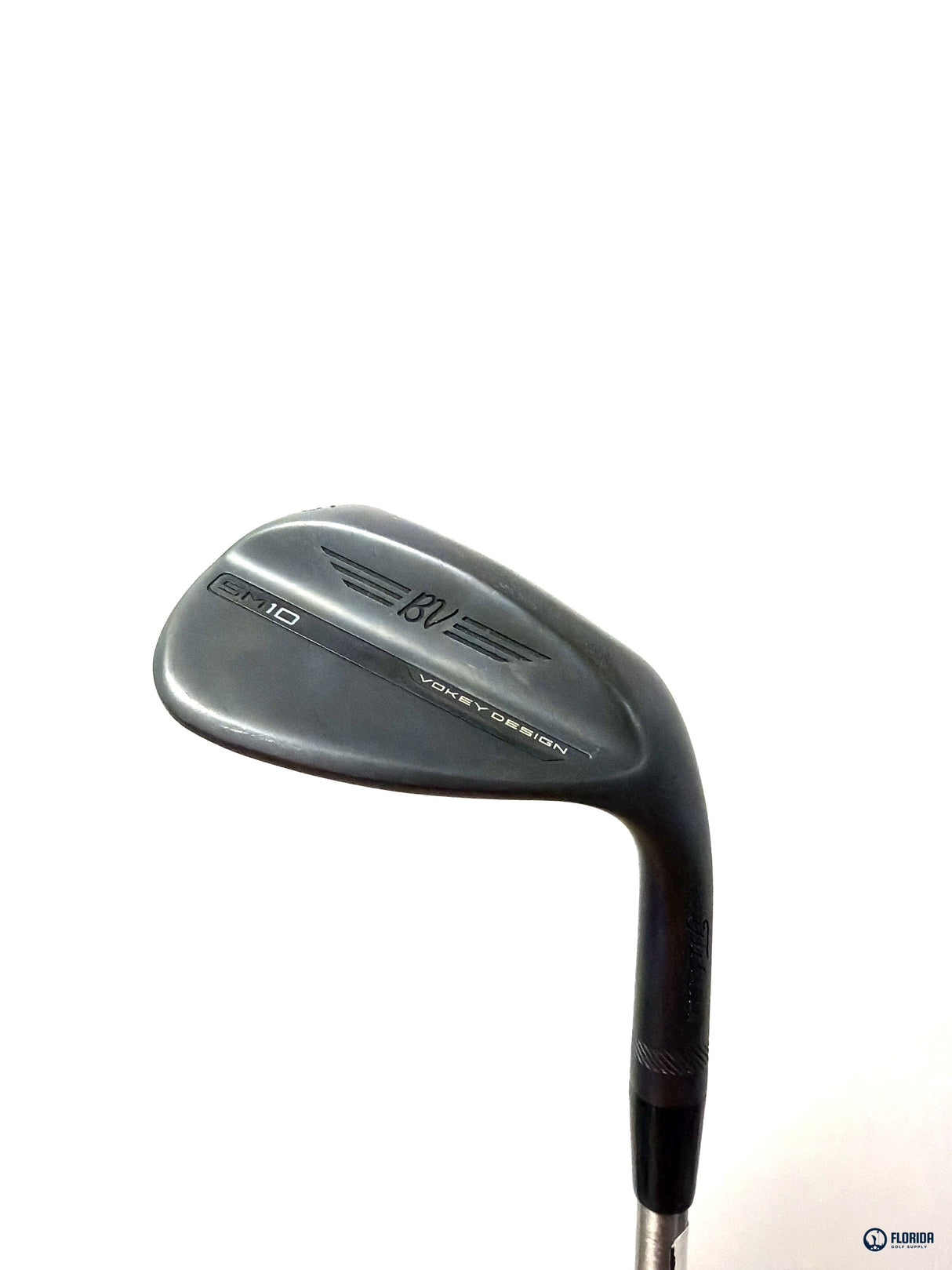 Titleist Vokey SM10 Jet Black 56.08M Wedge SteelFiber i110CW Stiff Flex RH