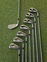 Titleist T300 Iron Set 8 Clubs 4-PW 48 True Temper AMT Red R300 Regular RH