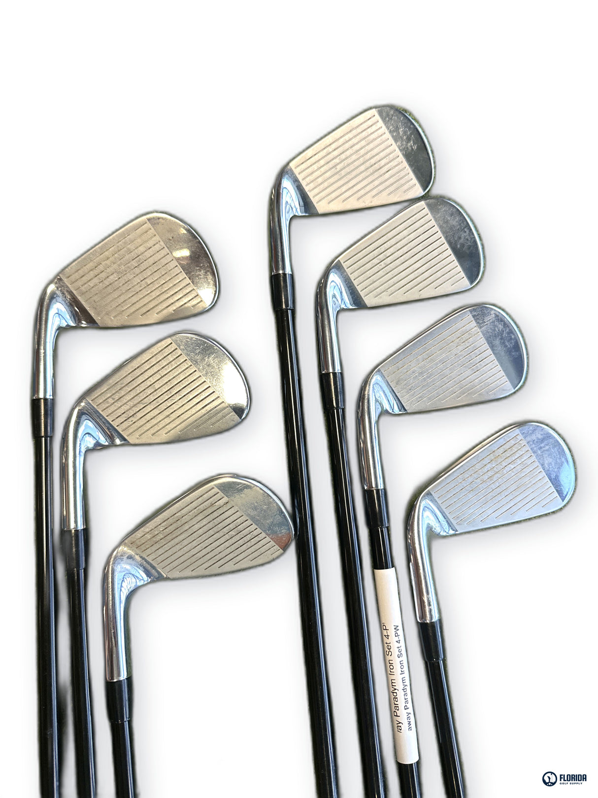 Callaway Paradym Iron Set 4-PW 7 Clubs Mitsubishi MMT 95 Stiff Graphite RH