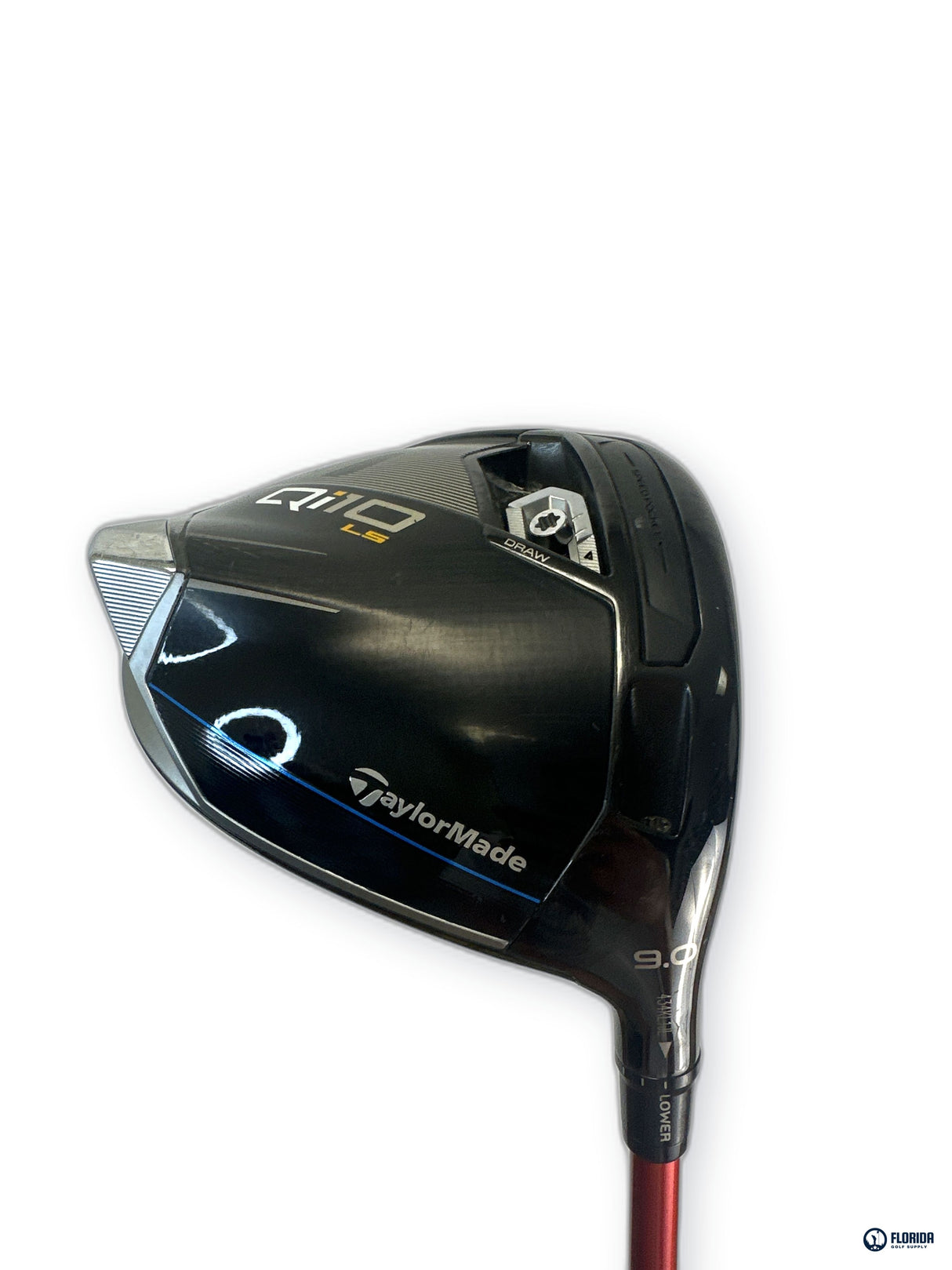 TaylorMade Qi10 LS Driver 9.0 Degree Fujikura Ventus TR Red Velocore 6-S RH