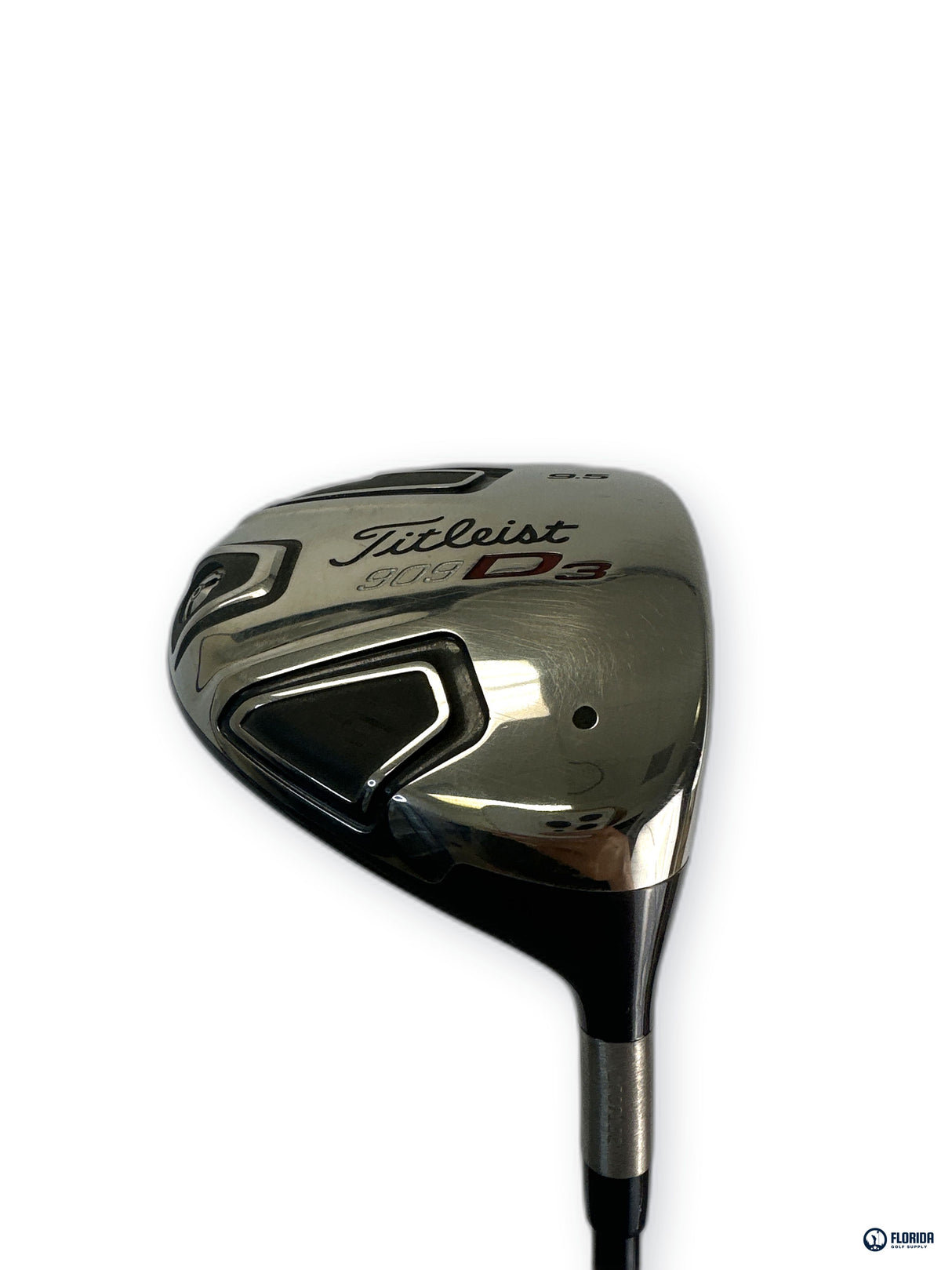 Titleist 909 D3 Driver 9.5 Degree Aldila Voodoo Stiff Graphite Shaft RH