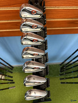 TaylorMade R11 Iron Set 4-PW KBS 90 Regular Flex Steel Shafts Right Hand