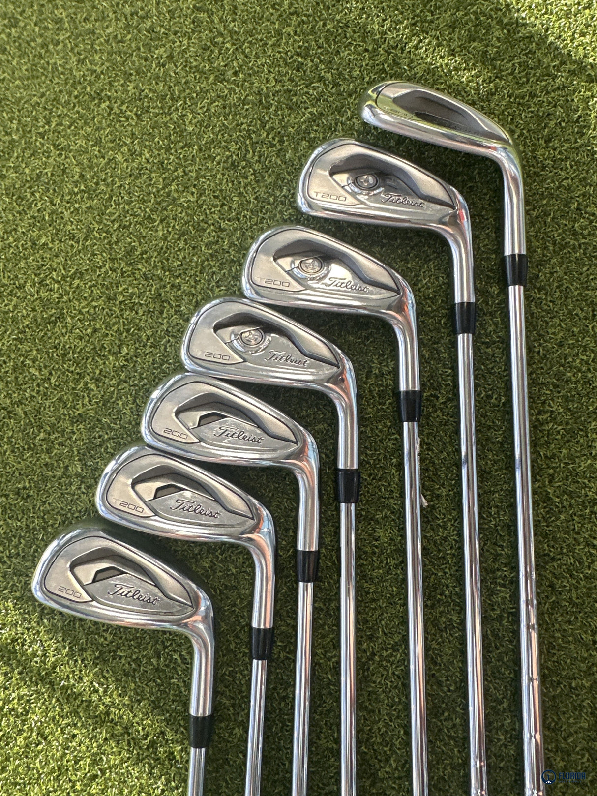 Titleist 2019 T200 Iron Set 5-PW GW 7 Clubs True Temper XP 95 Stiff Flex RH