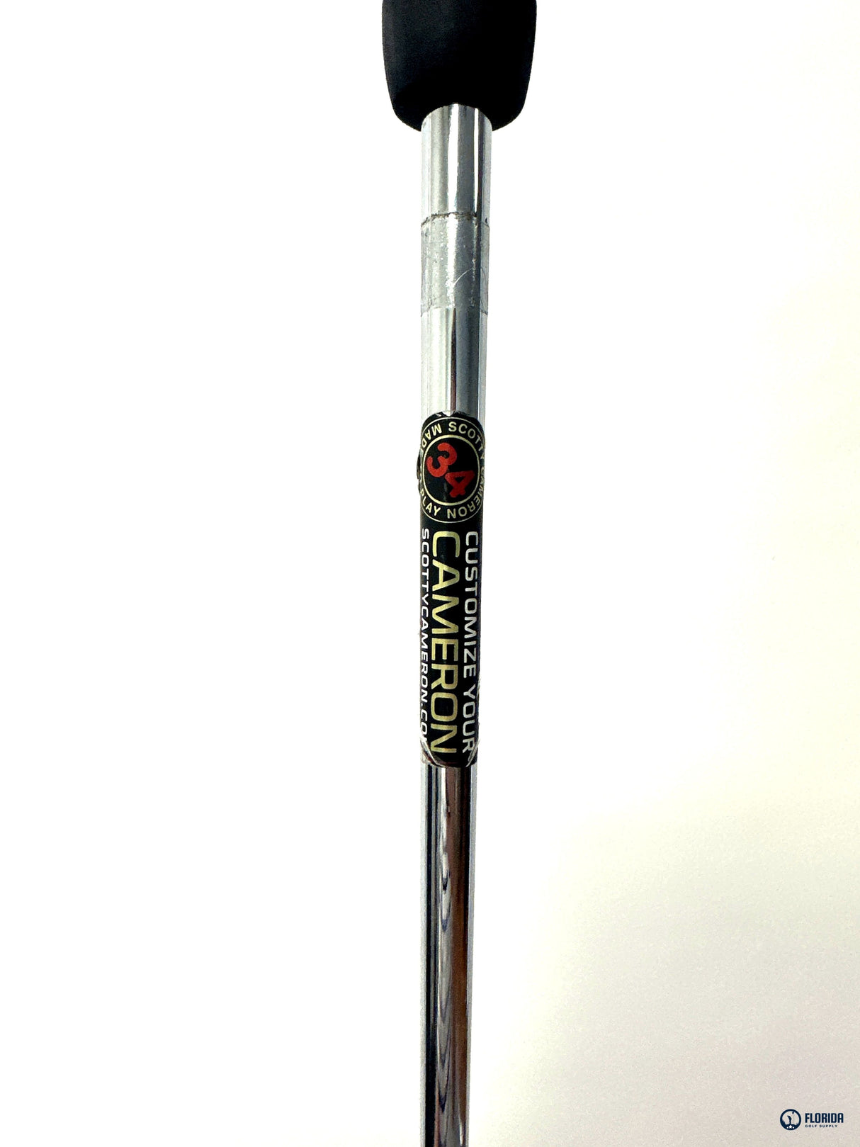 Scotty Cameron Futura 6M Putter 34 Inch Single Bend Steel Shaft RH Oversize Grip
