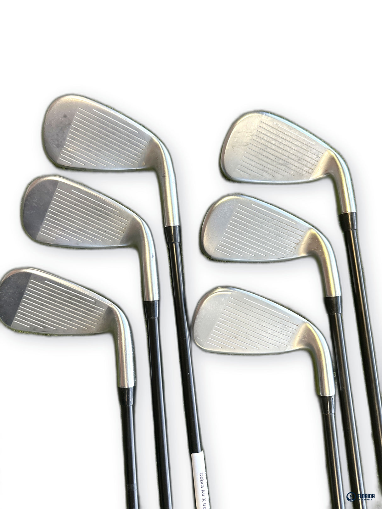 Cobra Air X Iron Set 5-PW KBS PGI 65 A-Flex Graphite Shafts Left Hand 6 Clubs