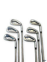 Ping G430 Max Iron Set 6-PW UW 6 Clubs SteelFiber i55 cw SR Flex Graphite RH