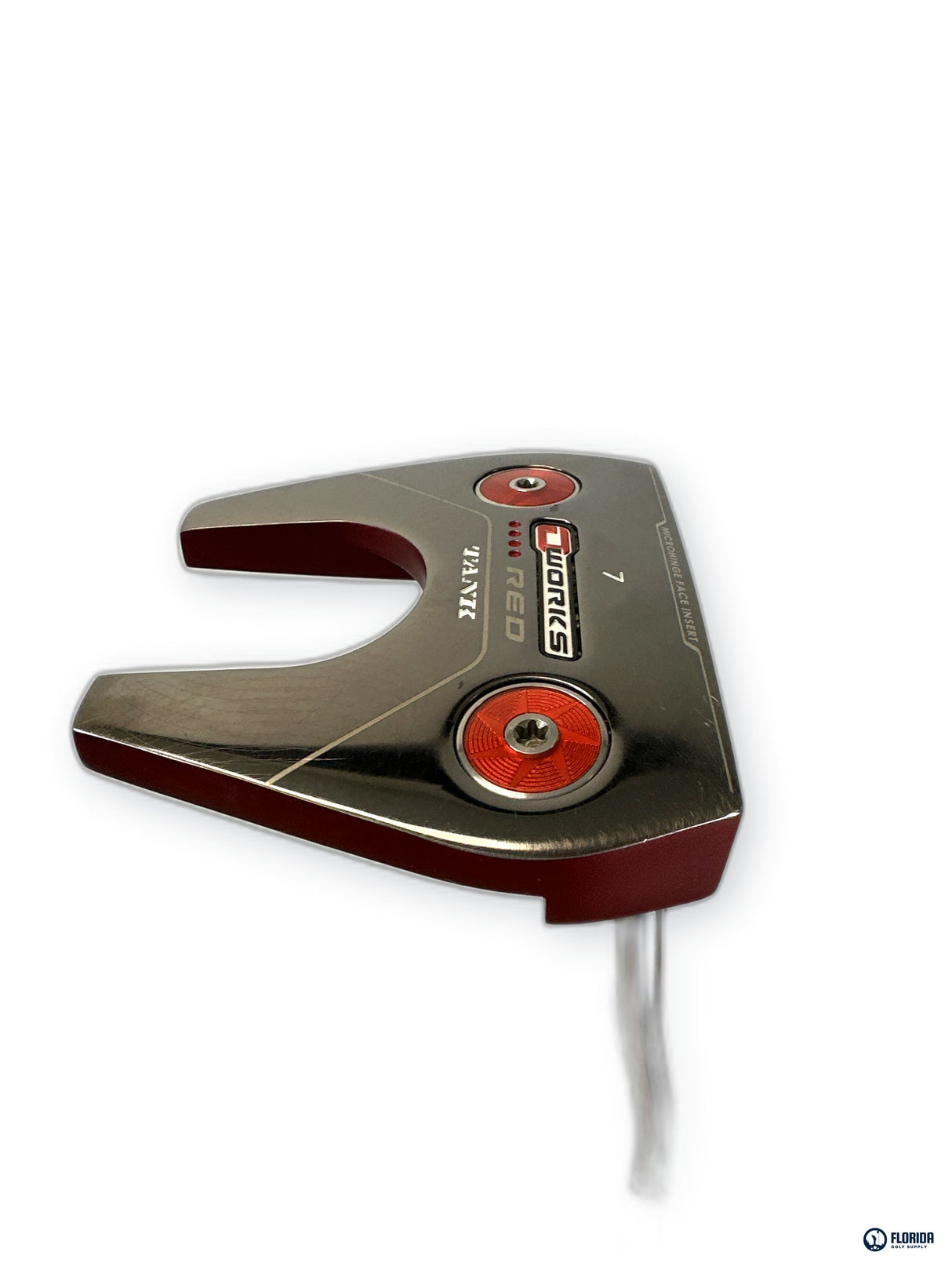 Odyssey O-Works Red 7 Tank Putter 36.5" RH Super Stroke Mid Slim 2.0 Grip