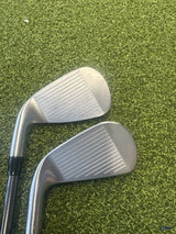 Titleist T350 Iron Set 5 Clubs 7-PW AW Graphite MMT 55 Regular Flex RH
