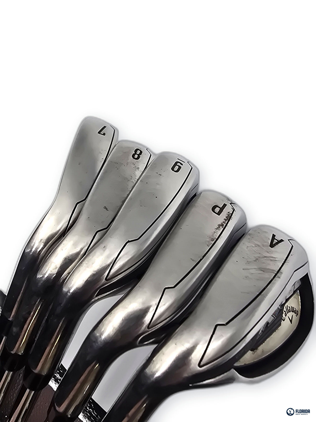 Callaway XR Iron Set 5 Clubs 6-AW Steel Regular Flex Left Handed