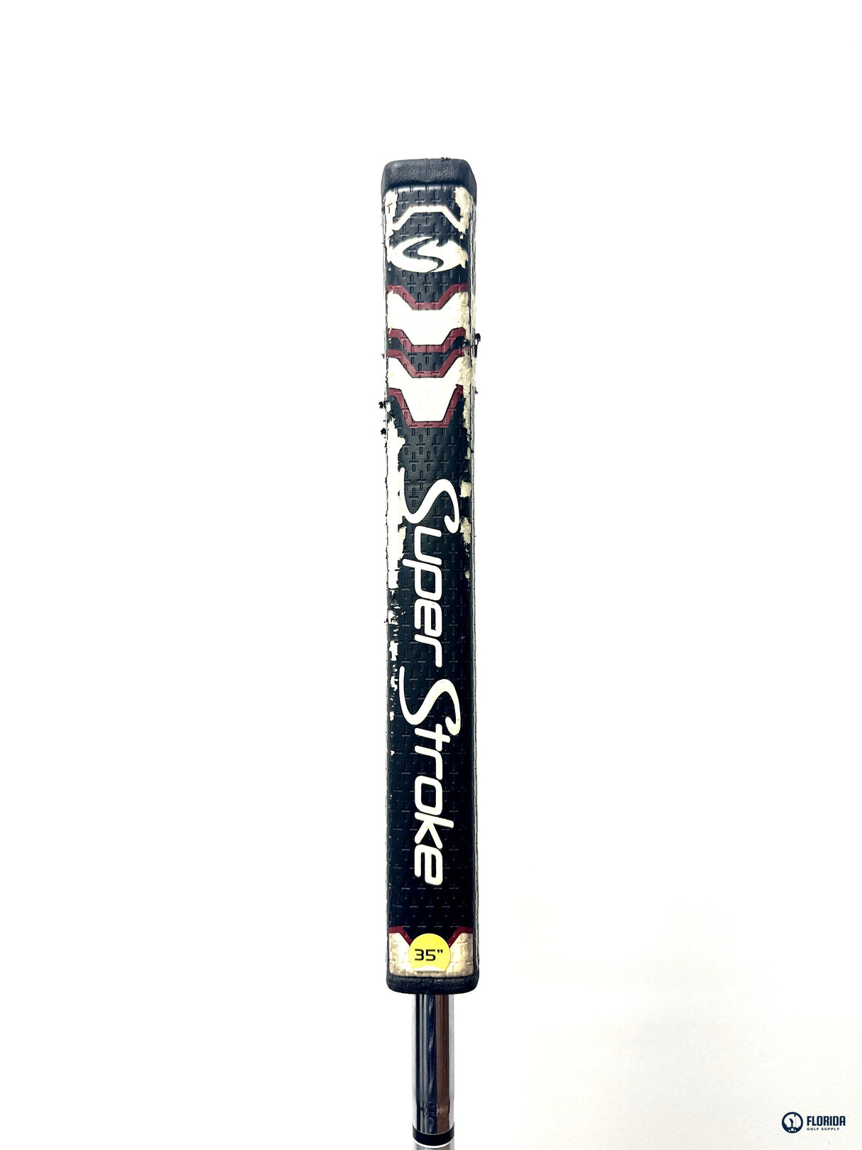 TaylorMade Spider Tour Mallet Red Putter 35 Inch Right Hand SuperStroke Grip