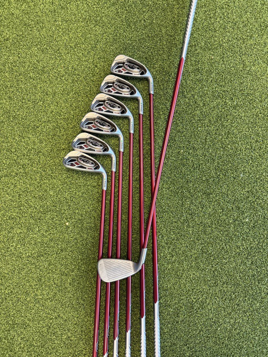 Ping G15 Iron Set 7 Clubs 4-PW Graphite TFC 149 Stiff Flex Right Hand