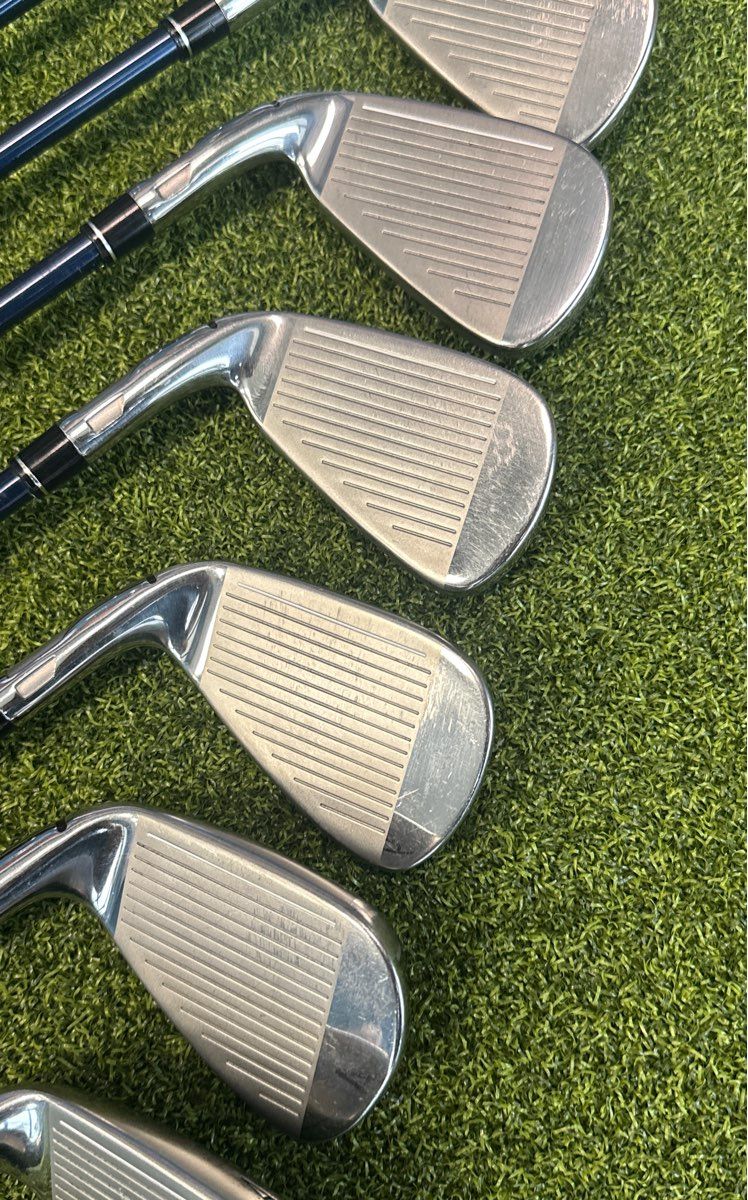 TaylorMade SIM MAX OS Iron Set 4-PW, AW Ventus 6-R Regular Flex Right Handed