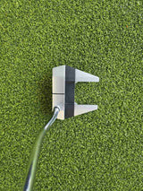 Odyssey Works Versa #7 White Black White Mallet Putter 34" RH w/ Headcover