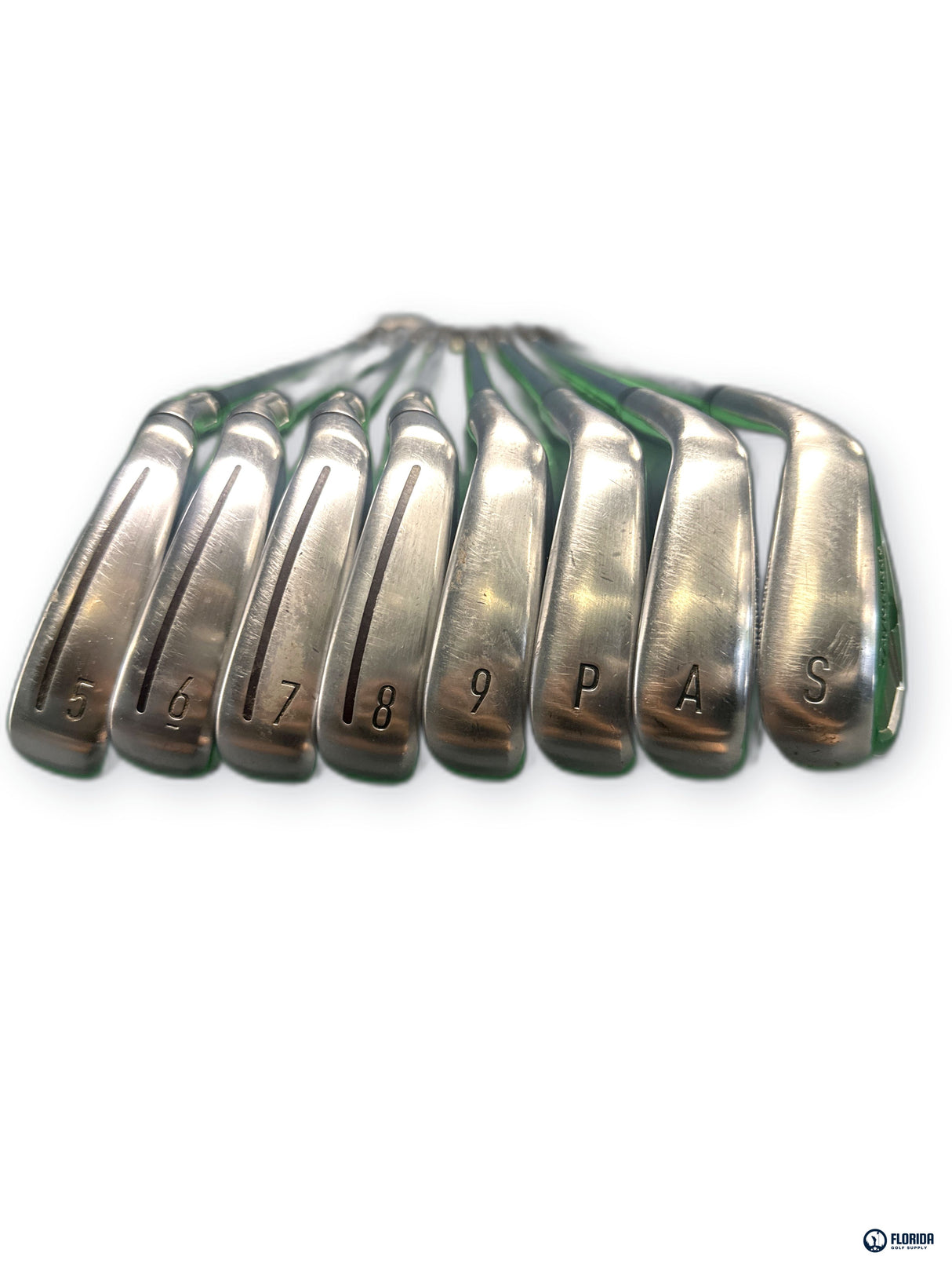 TaylorMade Qi Max Iron Set 8 Clubs 5-PW AW SW KBS Max MT 85 Regular Flex RH