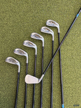 Titleist T200 Iron Set 5-PW AW 7 Clubs Tensei Blue AM(2) Stiff Graphite RH