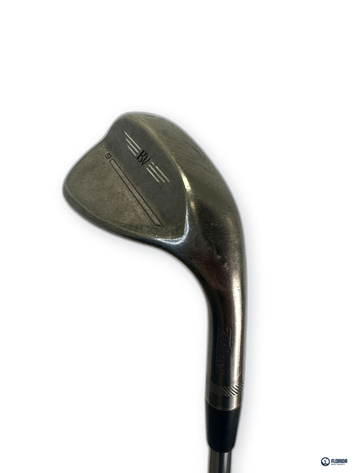 Titleist Vokey SM9 Brushed Steel 56/14 F Wedge Wedge Flex RH Golf Pride Grip