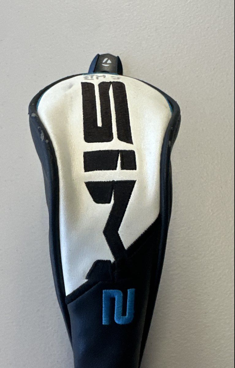 TaylorMade SIM2 Hybrid Rescue Head Cover 5 HB Black White Blue