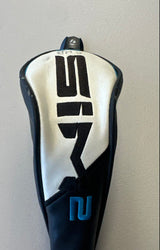 TaylorMade SIM2 Hybrid Rescue Head Cover 5 HB Black White Blue