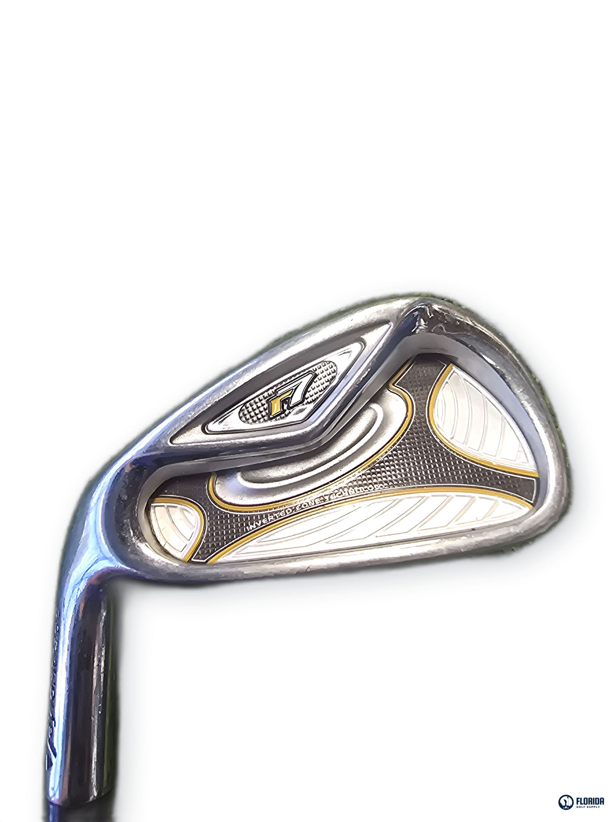 TaylorMade r7 Iron Set 11 Clubs 3-9 PW AW SW LW Mixed Steel Shafts Left Handed