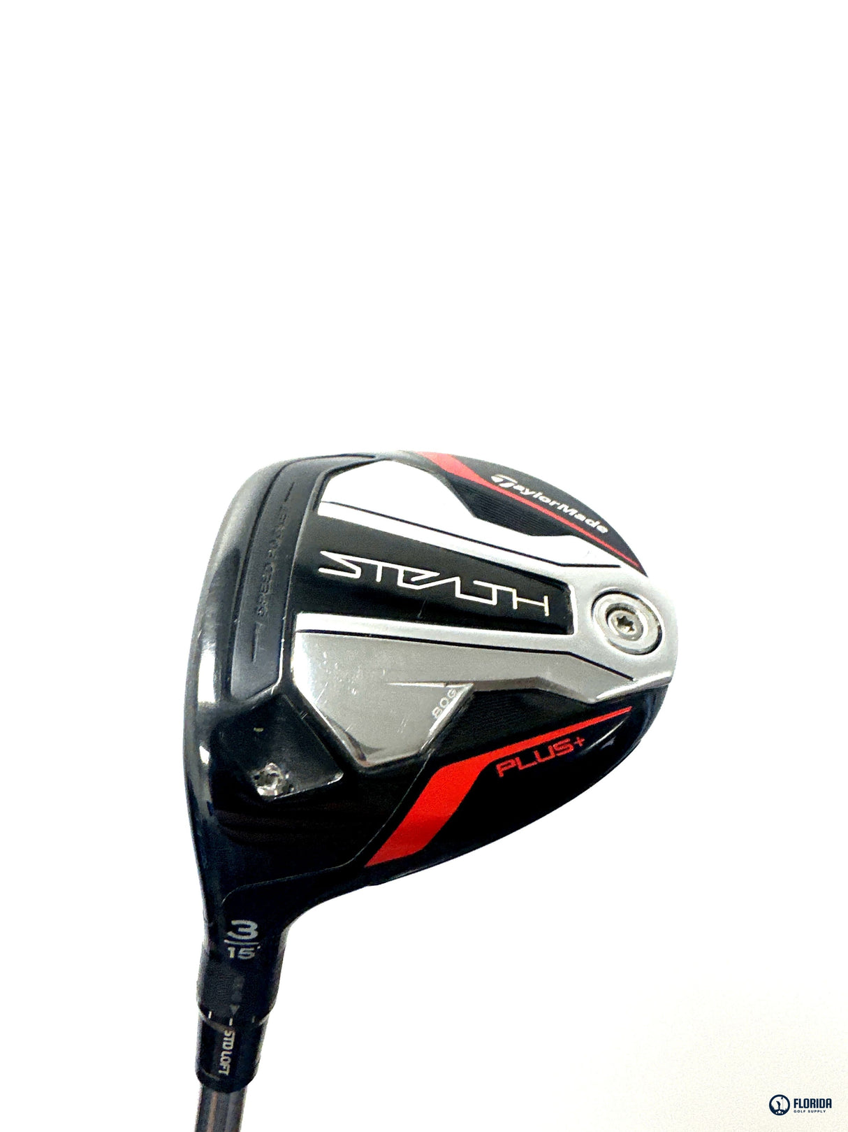 TaylorMade Stealth Plus 3 Wood 15 Degree Diamana 73 S Stiff Shaft LH