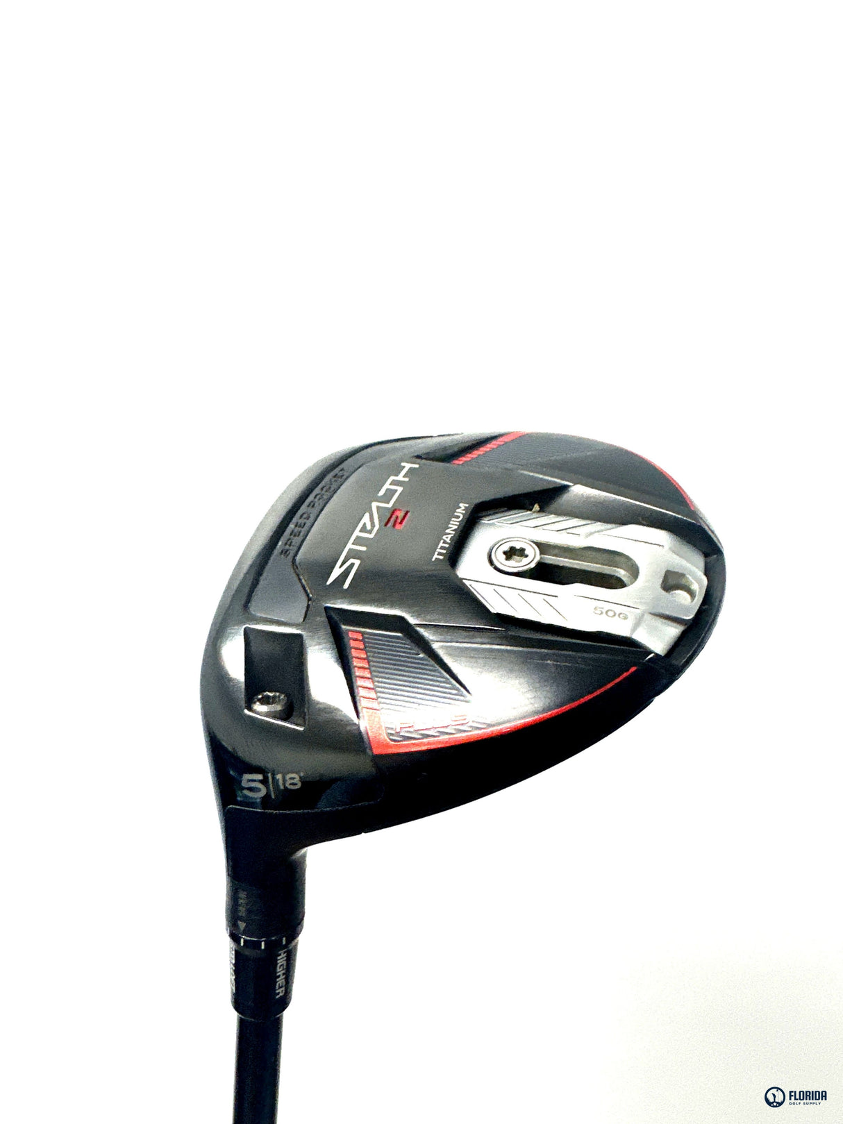 TaylorMade Stealth 2 Plus 5 Wood 18 Degree Mitsubishi Kai'li 65R Regular LH